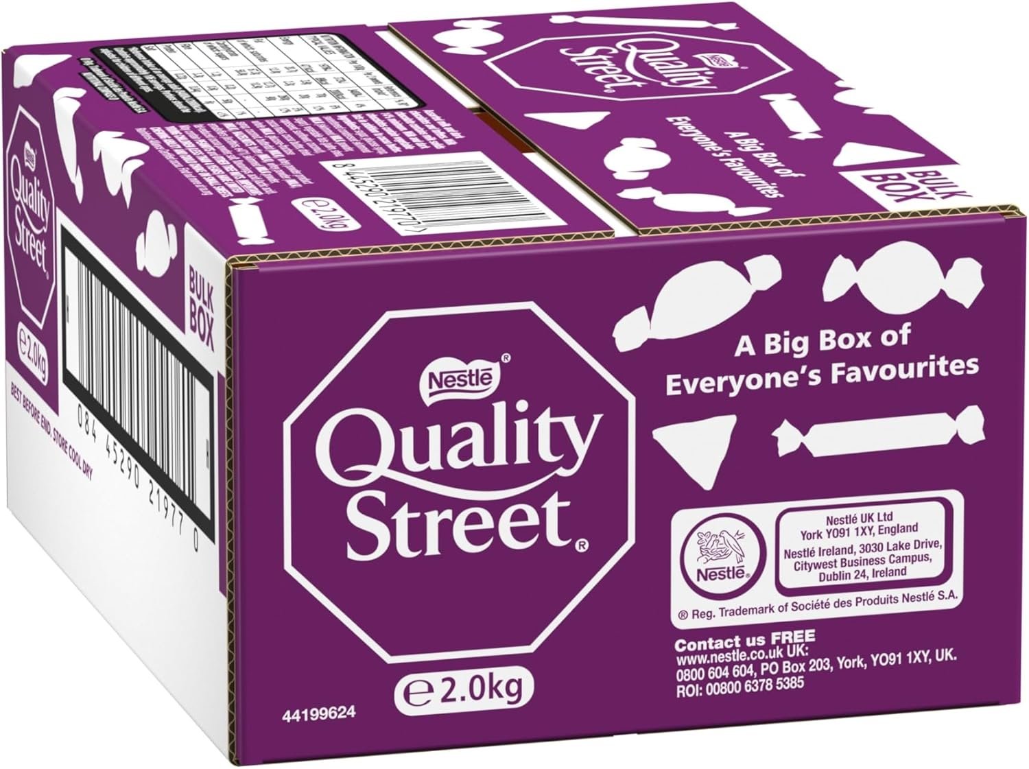 Quality Street - Assorted Chocolates Bulk Sharing Pack 2 KG